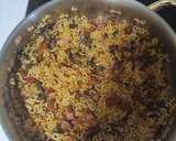 Foto del paso 4 de la receta: Fideuá de champiñones, chorizo y jamón
