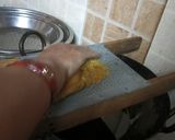 A picture of step 3 of Aloo bhujiya.