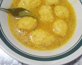 A picture of step 5 of Rasiya muthiya (juicy rice ball).