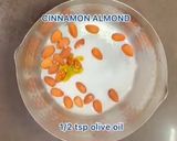 A picture of step 10 of Sweet and savoury chicken pie with cinnamon almonds.