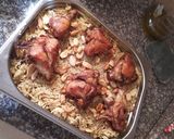 A picture of step 8 of Rice with chickpeas (Edre).