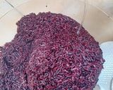 Foto langkah ke 3 dari resep Tape Ketan Hitam Manis Tanpa Gula.