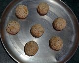 A picture of step 3 of Crispy cheesy walnut lollipops.