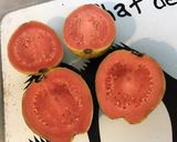 Une image de l'étape 1 de Papayes vertes au miel et citron rôties au four.