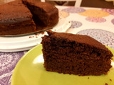 Bizcochuelo de chocolate súper esponjoso