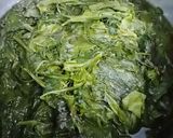 A picture of step 1 of Palak chicken 💖💖.