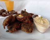 A picture of step 7 of Yam fritas.