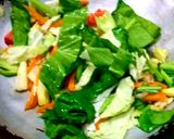 รูปขั้นตอนการทำที่ 2 ของ ผัดผักรวมมิตรไก่
