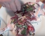 A picture of step 3 of Confit duck leg.