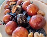 صورة لخطوة 3 من وصفة 🍴طاجين حلو بمرقة زجاجية مع كرات او سفيرية جوز الهند لي يزيدولها بنة على بنة 🍴