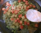 મિક્સ વેજિટેબલ ગ્રેવી ખીચડી (Mix Vegetable Gravy Khichdi Recipe In Gujarati) રેસીપી સ્ટેપ2ફોટો