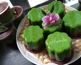 Foto langkah ke 4 dari resep Puding Lumut Coklat Duo.