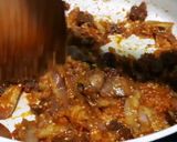 A picture of step 1 of Eggplant With Chinese Wine sausage with filippo berio hot chili pesto.