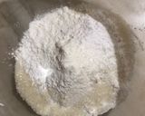 A picture of step 4 of Pear Mascarpone Cake.