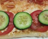 A picture of step 4 of Sausage burger.