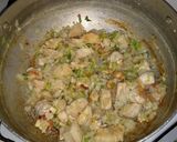 Foto del paso 2 de la receta: Arroz cremoso con pollo y verduras