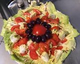 Une image de l'étape 6 de Duo de salades aux tomates et olives violettes du Pérou.