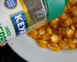 A picture of step 2 of Cheese Butter Corn.