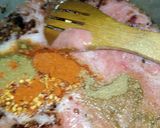 A picture of step 15 of Haleem Choley Chawal.