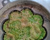 Gambar langkah 4 resipi Kuih bakar bijan.
