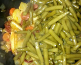 Foto del paso 6 de la receta: Judías verdes con chorizo y tomate frito