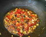 A picture of step 3 of Paneer bhurji sandwich.