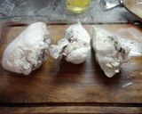Foto del paso 5 de la receta: Pollo al escabeche para sándwich