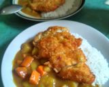 Foto langkah ke 12 dari resep Japanese curry with chicken katsu.