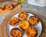 Foto langkah ke 7 dari resep Saffron Portuguese Egg Tart.