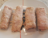 Foto del paso 4 de la receta: Rollitos de lomo con salsa de zanahoria y calabacín al curry