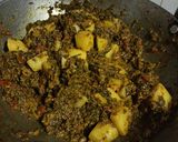 A picture of step 21 of Methi Malai Aloo.