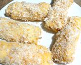 A picture of step 5 of Crispy Bread rolls.