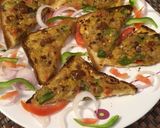 A picture of step 14 of Bread Pizza Without Cheese.