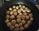 A kis "hamis" bakonyi húsgombóc, spagettivel recept fázis 2 fotója
