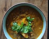 A picture of step 4 of Tuver Sabji in cooker.