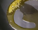 A picture of step 1 of Amaranth and Hara cholia Curry.