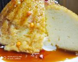 A picture of step 9 of Eggless bread pudding.