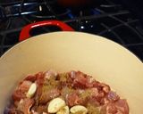 A picture of step 2 of Wild Hog en Salsa Roja (wild hog in red sauce).