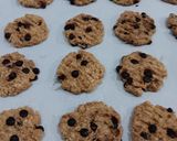 Foto langkah ke 3 dari resep Cookies Flocons d'Avoine Chocolate.