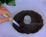 Foto langkah ke 6 dari resep Ketan hitam keju lumer.