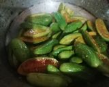 A picture of step 3 of Dahi parwal.