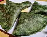 Foto del paso 3 de la receta: Crujientes Fritos 🌮 Con Tortilla De Espinaca...!🌿