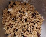 Une image de l'étape 4 de Cookies raisin-amande effilée-chocolat.