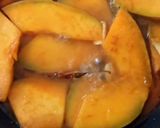 খোসা ও বিচি সহ মিস্টি কুমড়ার নিরামিষ রেসিপির ধাপ 3 ছবি