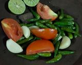 Foto langkah ke 3 dari resep 55. Sambel Ijo.