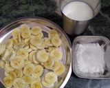 बनाना शेक (Banana shake recipe in Hindi) रेसिपी चरण 1 फोटो