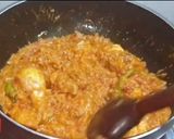 A picture of step 3 of Red chicken curry/gravy.