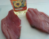 Foto del paso 3 de la receta: Filetes de atún plancha con espárragos trigueros