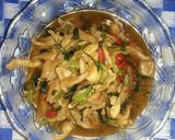 Foto langkah ke 4 dari resep Tumis jamur dan kangkung.