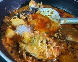 A picture of step 4 of Muri Ghonto : Fish Head curry with Gobindobhog Rice.